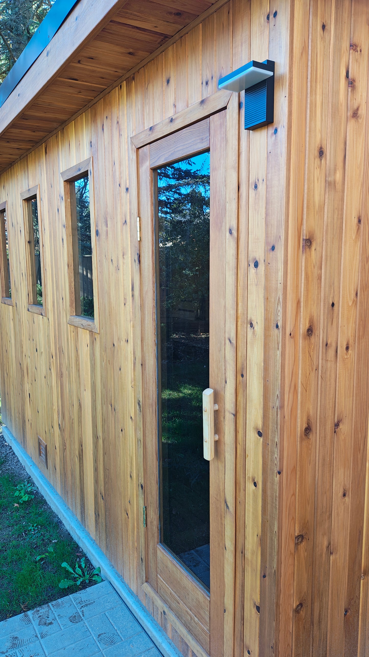 Pure Loyly 6+ Person Outdoor Sauna w/ changroom