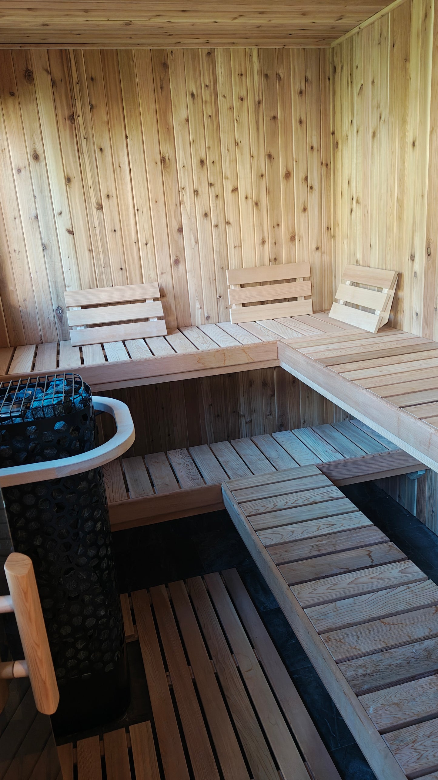 Pure Loyly 6+ Person Outdoor Sauna w/ changroom