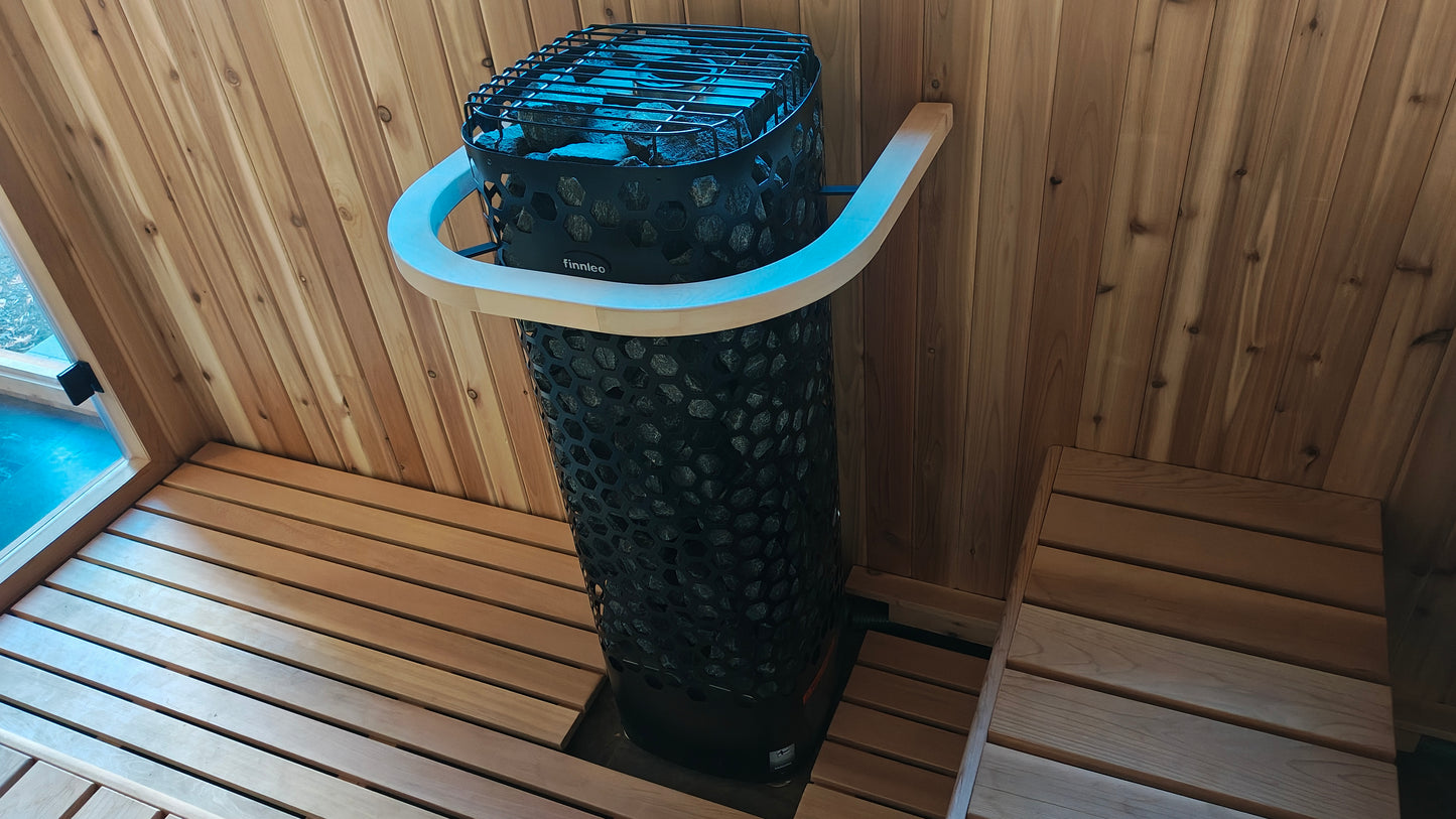 Pure Loyly 6+ Person Outdoor Sauna w/ changroom
